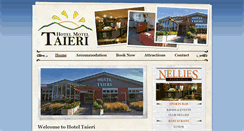 Desktop Screenshot of hoteltaieri.co.nz
