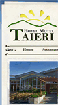 Mobile Screenshot of hoteltaieri.co.nz